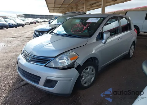 2010 Nissan Versa 1.8S from USA, damaged, VIN 3N1BC1CP0AL442556